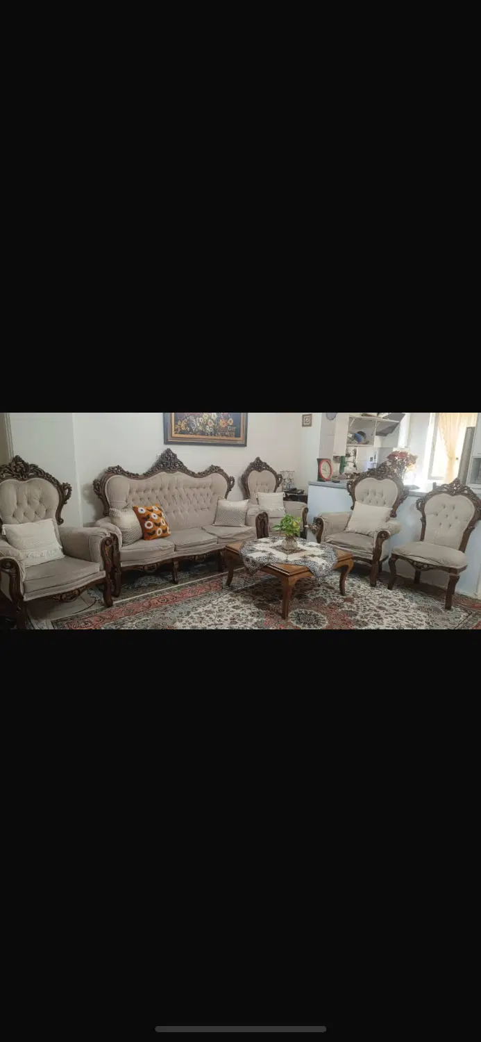 ست مبلمان هشت نفره|مبلمان خانگی و میز عسلی|تهران, گلچین|دیوار