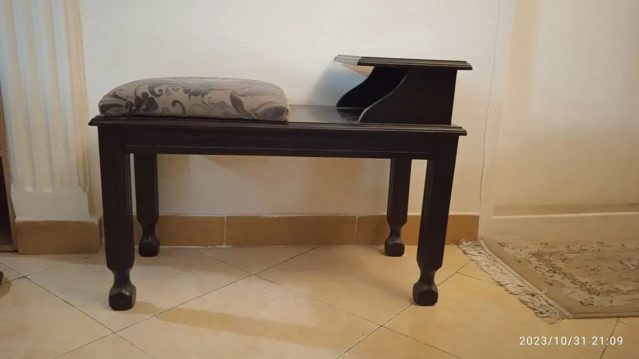 میز تلفن چوبی|میز تلفن|تهران, علم و صنعت|دیوار