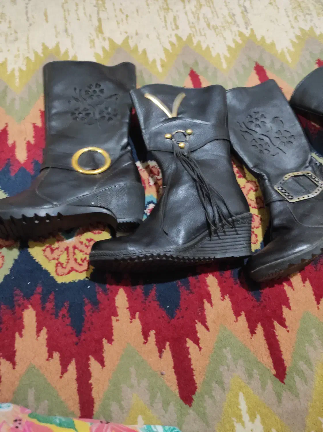 نیم پوتین نو|کیف، کفش، کمربند|سنندج, |دیوار