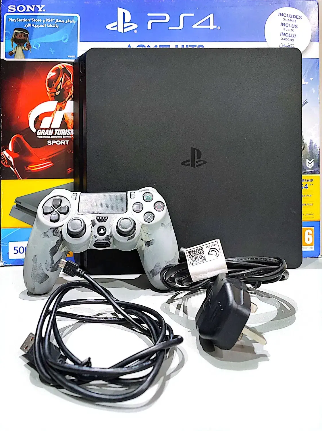 پی اس فور اسلیم ( 500 ps4 slim )|کنسول، بازی ویدئویی و آنلاین|اصفهان, ملک‌شهر|دیوار