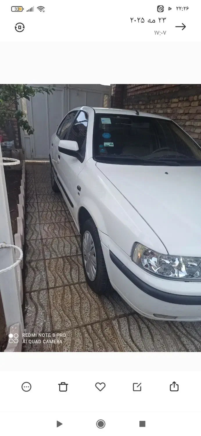 سمند LX EF7 دوگانه ، مدل ۱۳۹۶|خودرو سواری و وانت|کرمان, |دیوار
