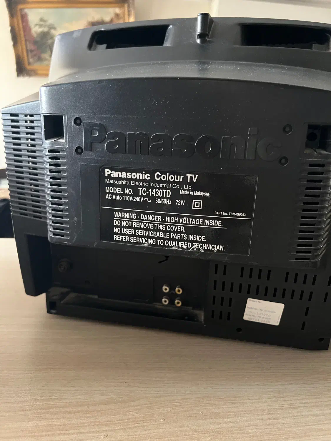 تلویزیون ۱۴ اینچ پاناسونیک|تلویزیون و پروژکتور|تهران, استخر|دیوار