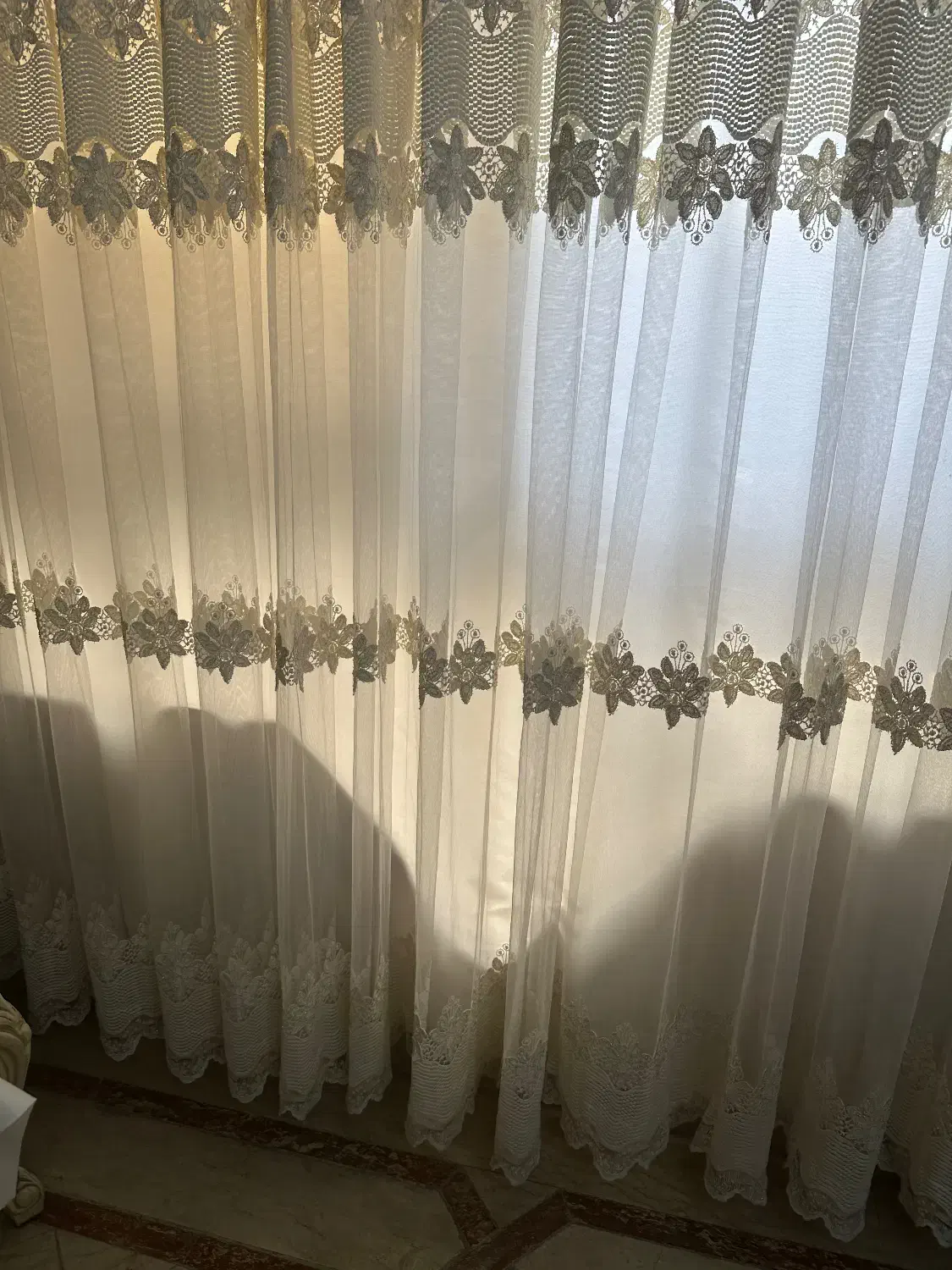 پرده حریر ترک|پرده، رانر، رومیزی|رشت, بلوار گیلان|دیوار