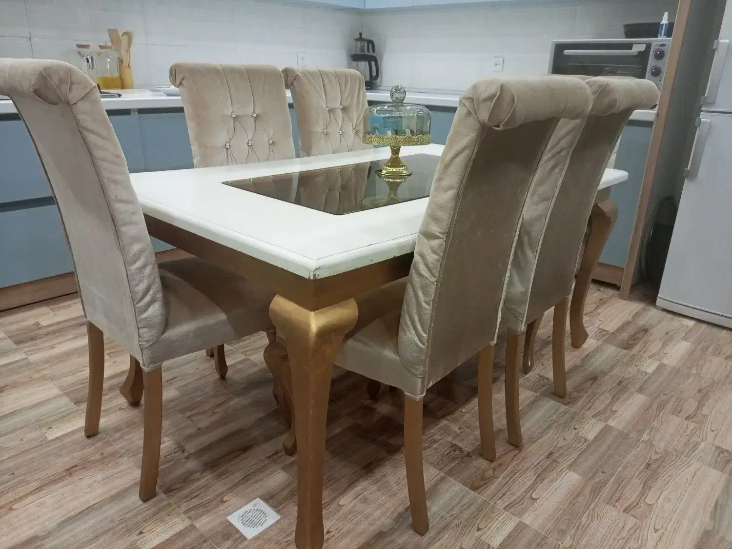 مبل هفت نفره با نهار خوری شش نفره|مبلمان خانگی و میز عسلی|جوانرود, |دیوار