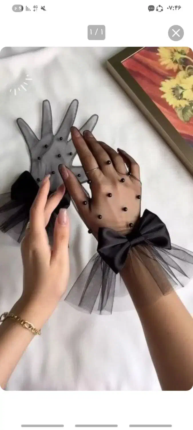 دستکش توروجوراب گوتیک دست دوز زیورالات لباس متنوع|لباس|سنندج, |دیوار