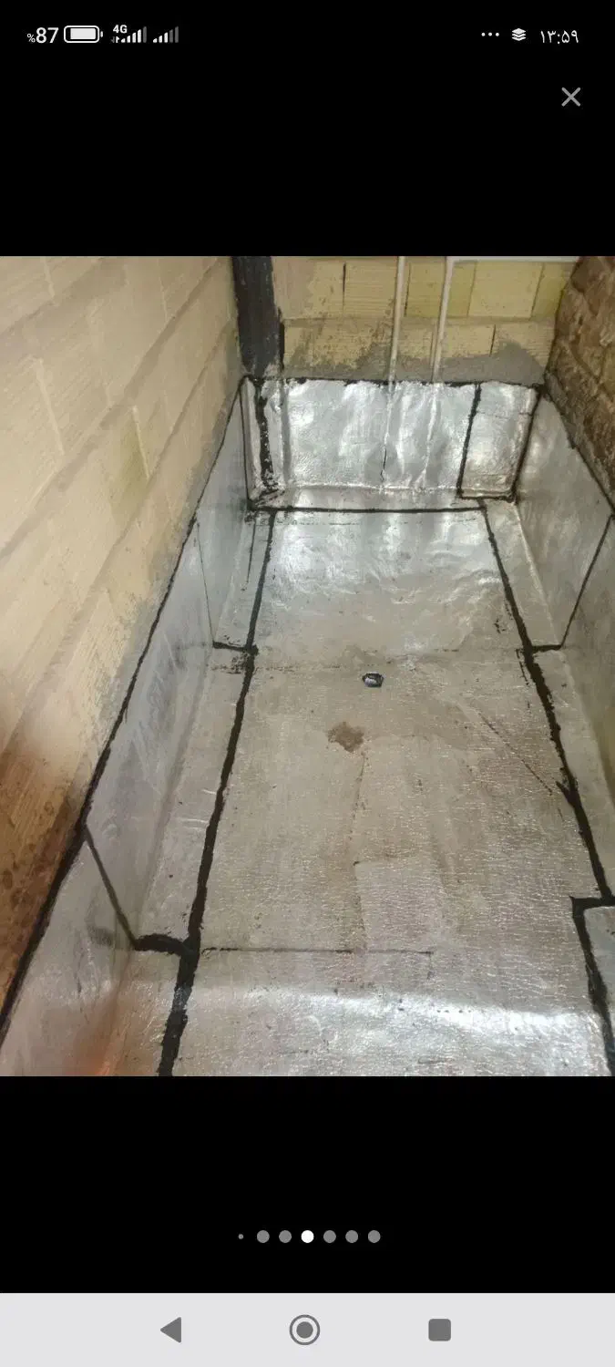 پیمانکاری ایزوگام آسفالت کاری قیرگونی با شیب بندی|خدمات پیشه و مهارت|نسیم‌شهر, |دیوار