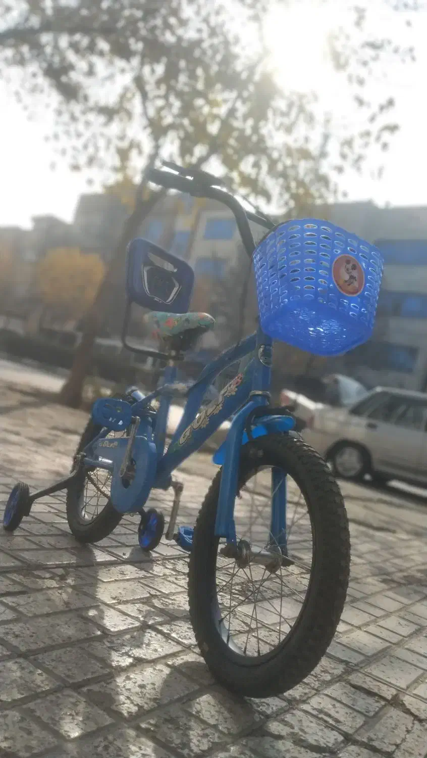 دوچرخه 16 لاستیک بادی رنگ فابریک ضمانتی|دوچرخه، اسکیت، اسکوتر|مشهد, فدک|دیوار