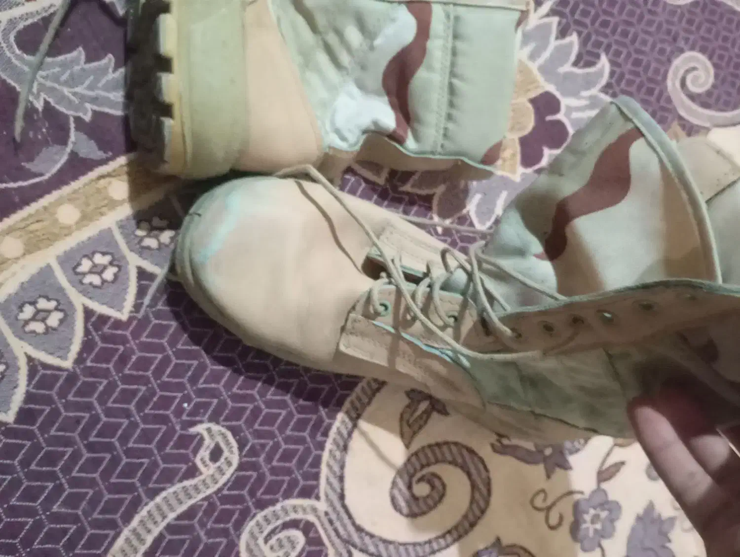 پوتین پلنگی درحد نو بدون پارکی و بدون هیچ ضربه ای|کیف، کفش، کمربند|گرگان, |دیوار