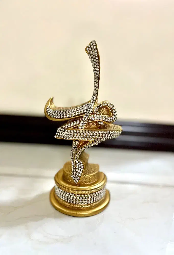 تندیس محمد|مجسمه، تندیس، ماکت|مشهد, خواجه ربیع|دیوار