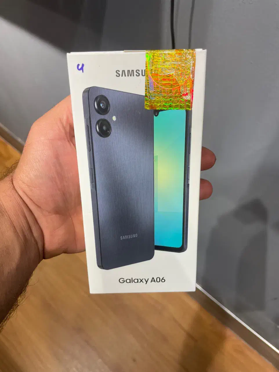 Samsung A06 آکبند مشکی 128 گیگ|موبایل|قم, باجک دو|دیوار