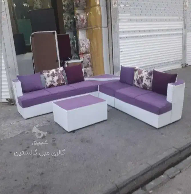 مبل راحتی ال --پارچه های با کیـفیـت وضـد حساسـیت|مبلمان خانگی و میز عسلی|تهران, شهرک شریفی|دیوار
