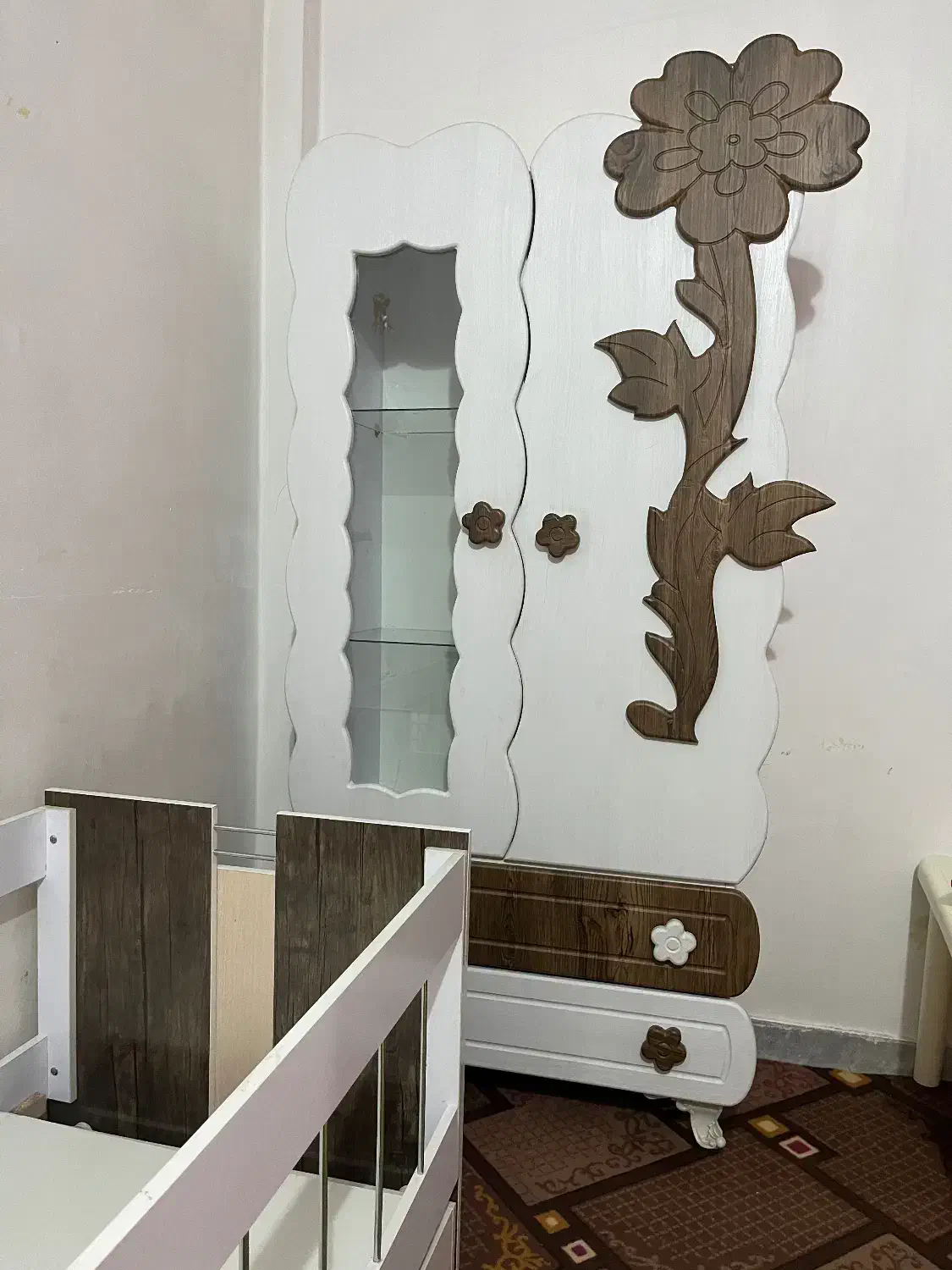 تخت و کمد|تخت و سرویس خواب|ایذه, |دیوار