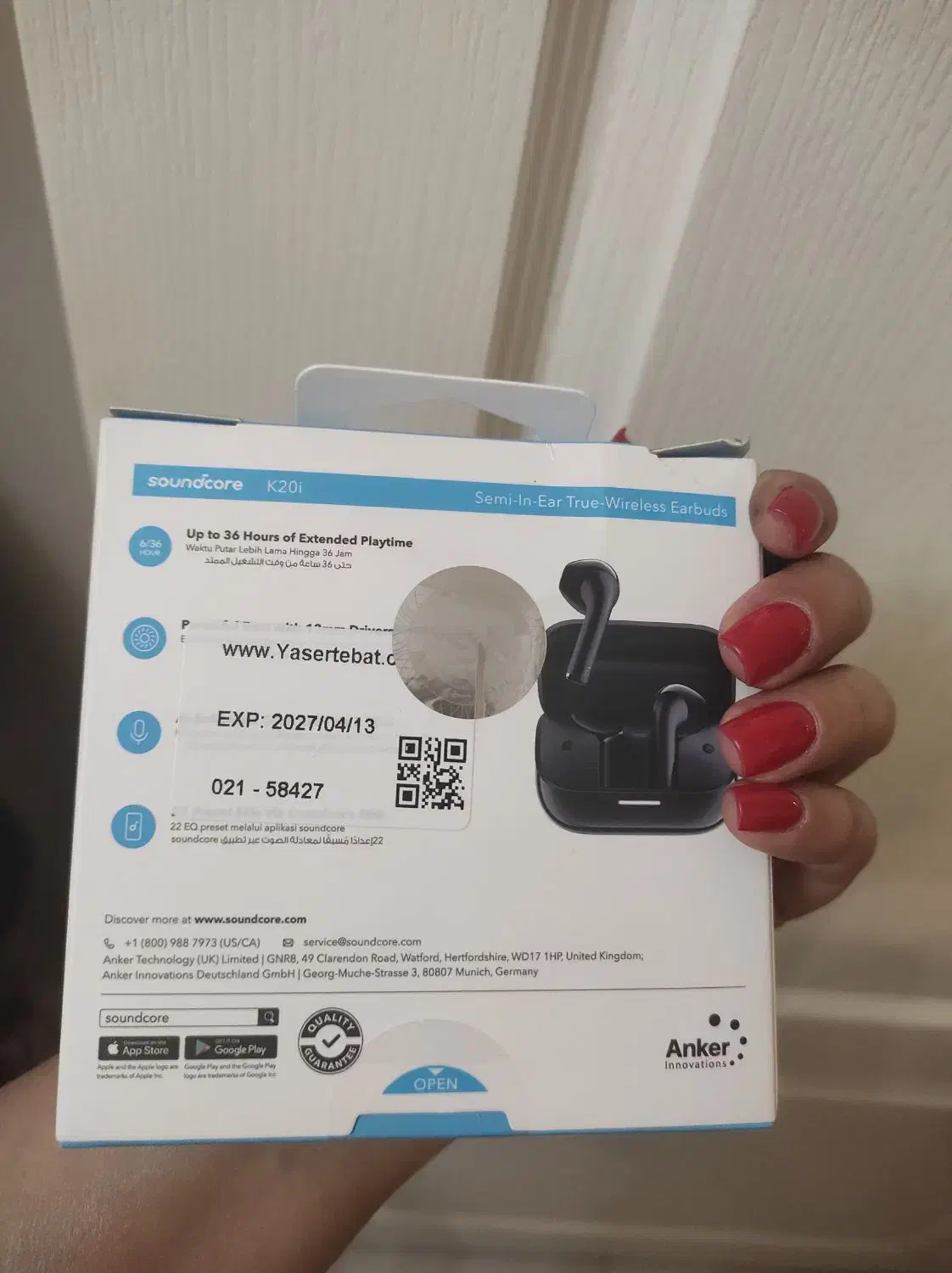 ایرپاد انکر رنگ مشکی آکبند|لوازم جانبی موبایل و تبلت|تبریز, |دیوار