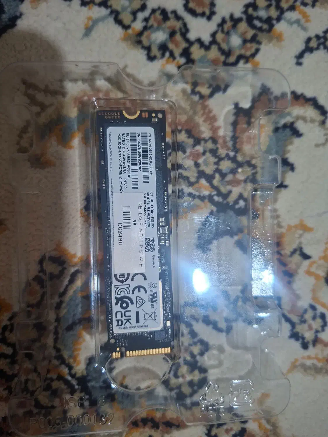 SSD SAMSUNG 512G NVME M2|قطعات و لوازم جانبی رایانه|شیراز, سهل‌آباد|دیوار