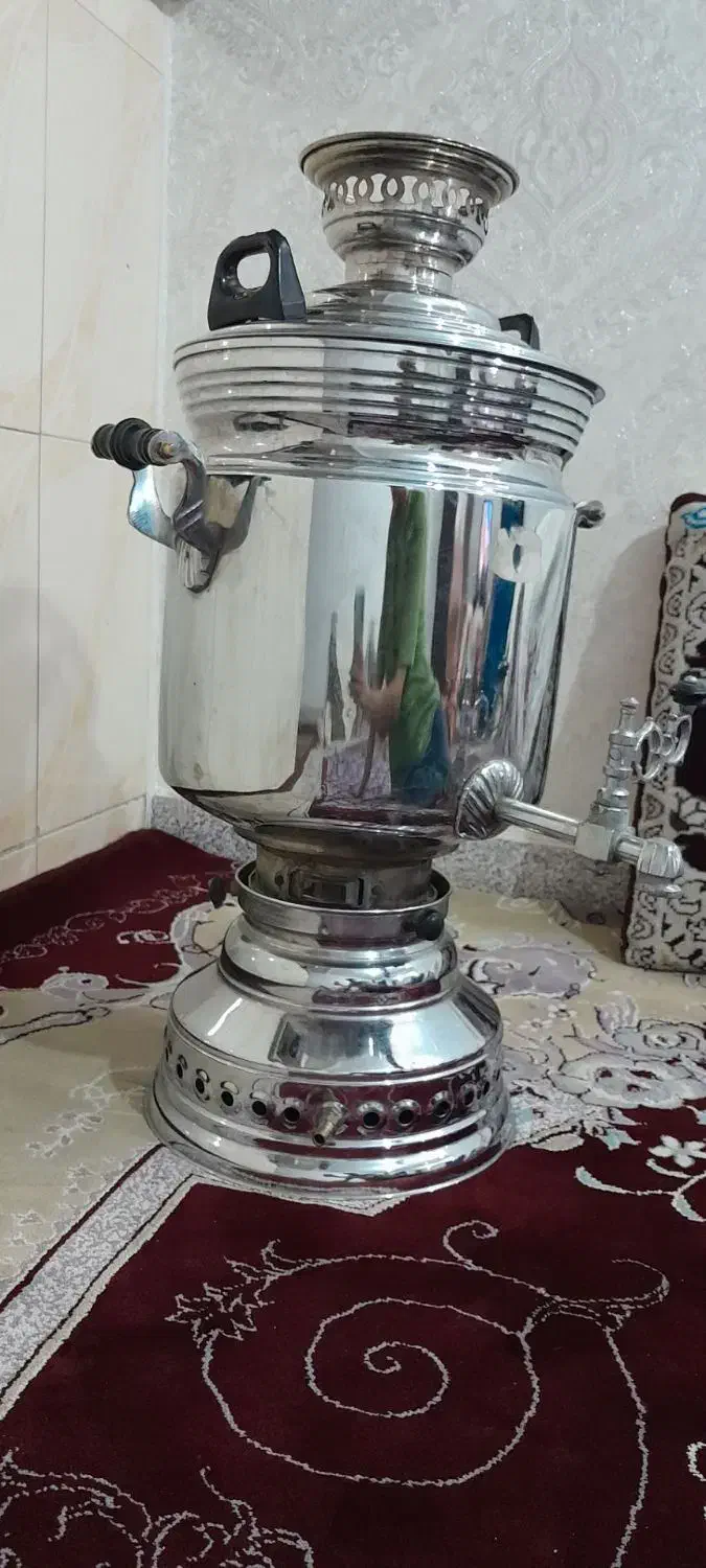 سماور گازی بزرگ۲۰لیتری مجلسی|سماور، چای‌ساز، قهوه‌ساز|تهران, نعمت‌آباد|دیوار