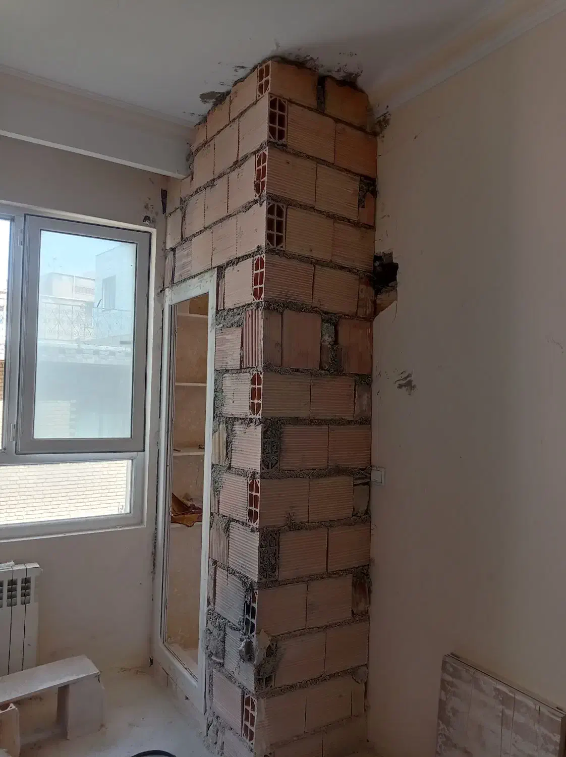 خرده کاری بنای و کاشی کاری صفر تا صد بصورت تضمین|خدمات پیشه و مهارت|قم, نیروگاه|دیوار