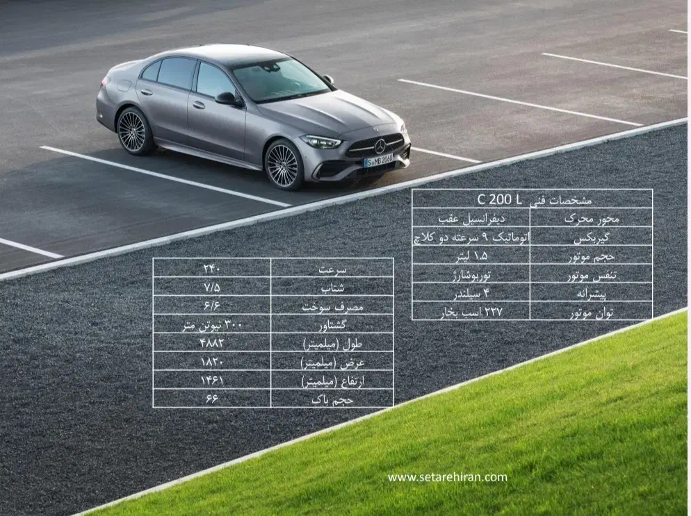 بنز c200 Lang|خودرو سواری و وانت|تهران, فاطمی|دیوار