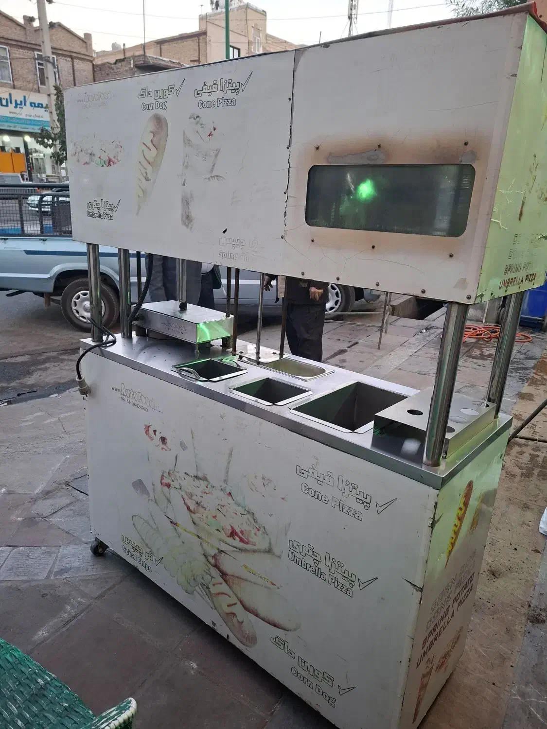 دستگاه پیتزا چتری فر چیپس|کافی‌شاپ و رستوران|نسیم‌شهر, |دیوار