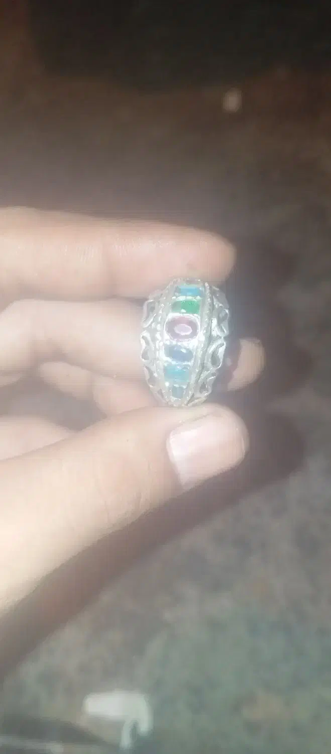 انگشتر هفت سنگ ویک انگشتر یاقوت الکساندر|جواهرات|چابهار, |دیوار