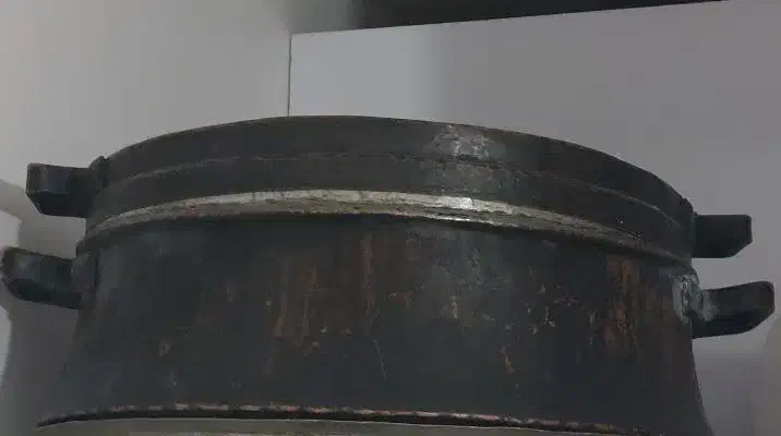 سینی قابلمه لگن (قده) مس|ظروف پختوپز|کرمان, |دیوار