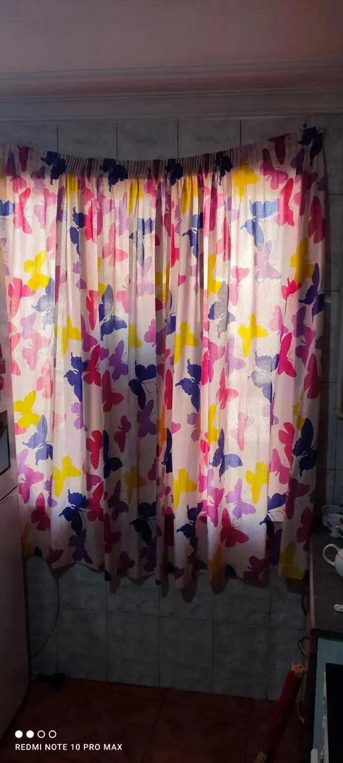 پرده اتاق خواب|پرده، رانر، رومیزی|بوئین زهرا, |دیوار