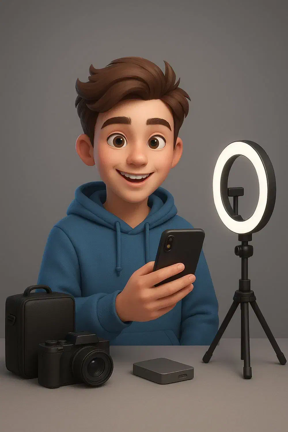 آموزش تولید محتوای حرفه ای (فقط با گوشی)|خدمات آموزشی|بوشهر, |دیوار