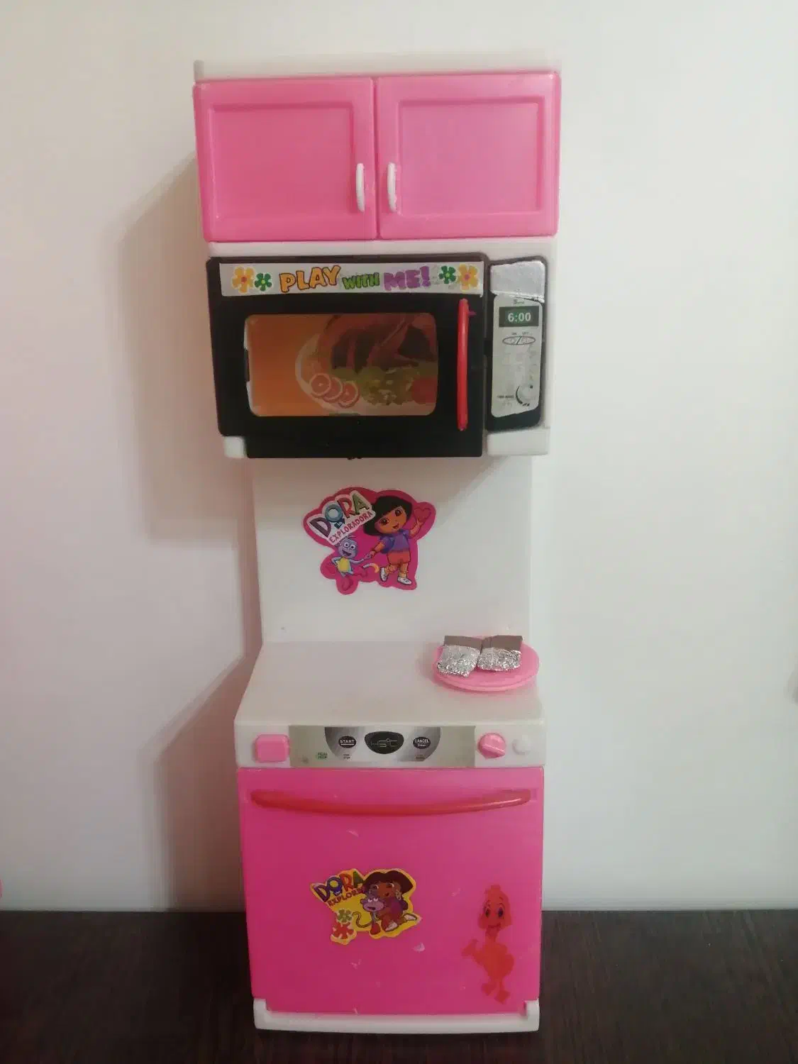 اسباب‌بازی اشپزخانه ی چهار تیکه دورا|اسباب‌بازی بچه|شاهین‌شهر, شهرک ردانی پور|دیوار