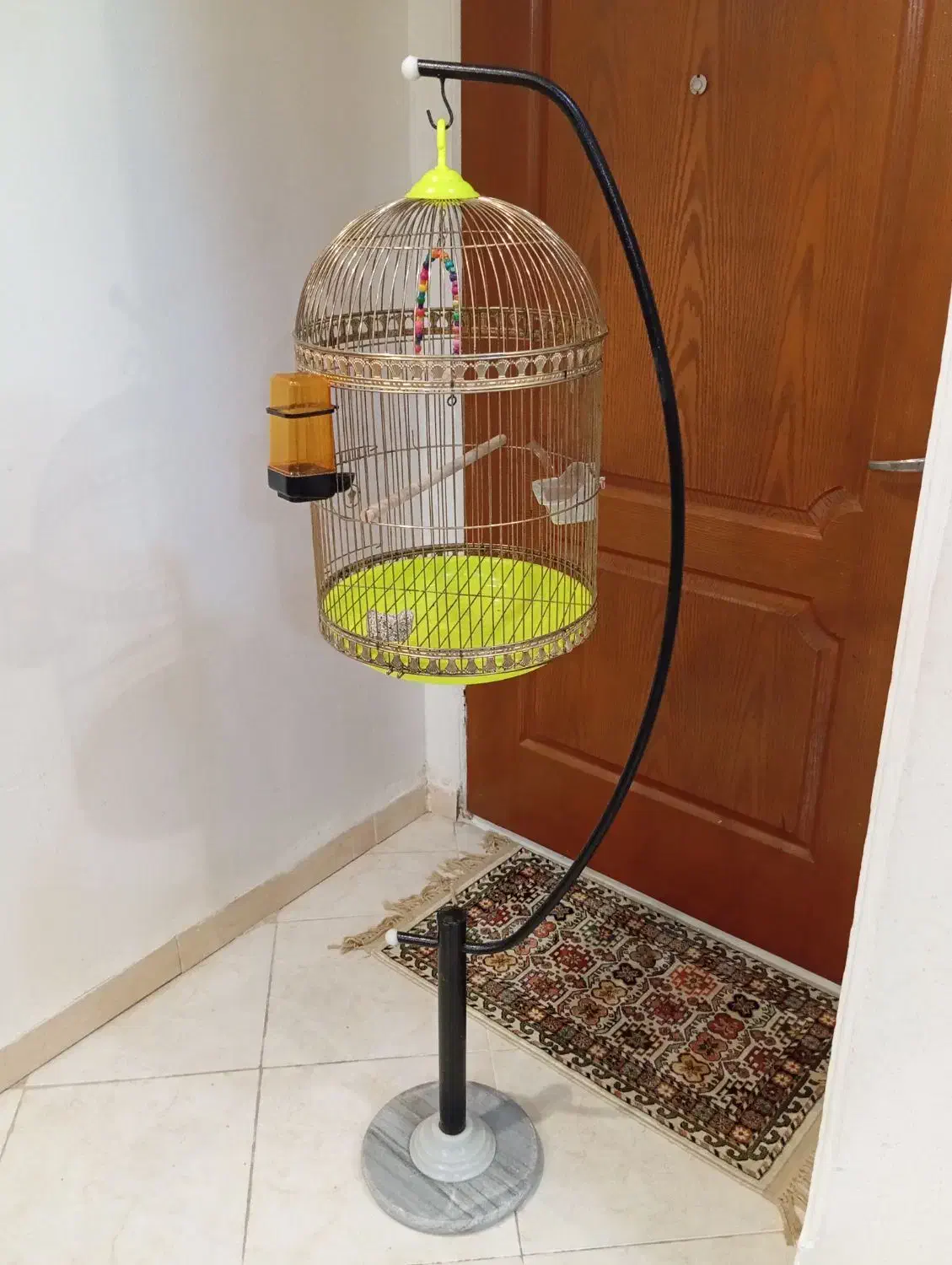 قفس پایه دار بلند|لوازم جانبی حیوانات|کرج, شهرک فهمیده|دیوار