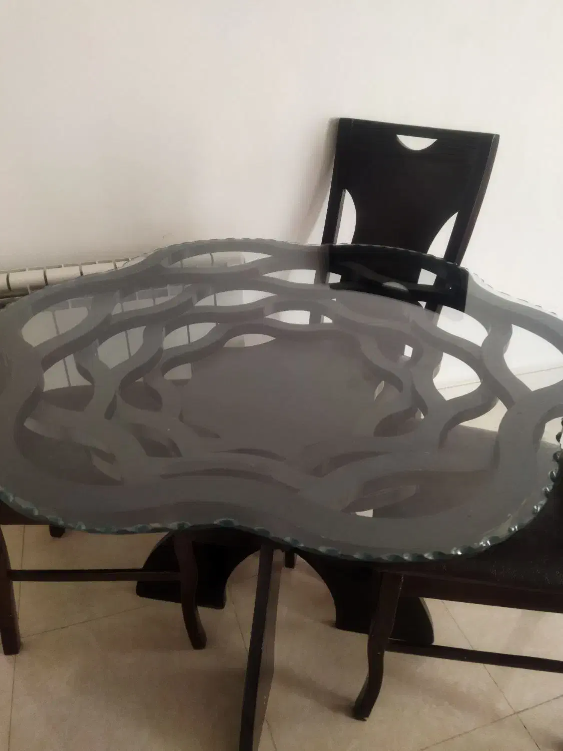 ناهار خوری درحدنو|میز و صندلی غذاخوری|بافت, |دیوار