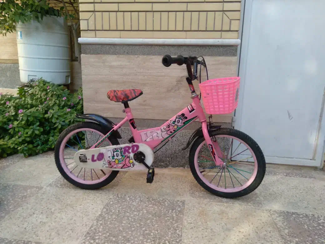 دوچرخه۲۰صورتی وآبی رنگ دنده ای ۱۶و۱۲دخترونه پسرونه|دوچرخه، اسکیت، اسکوتر|بندر ماهشهر, |دیوار