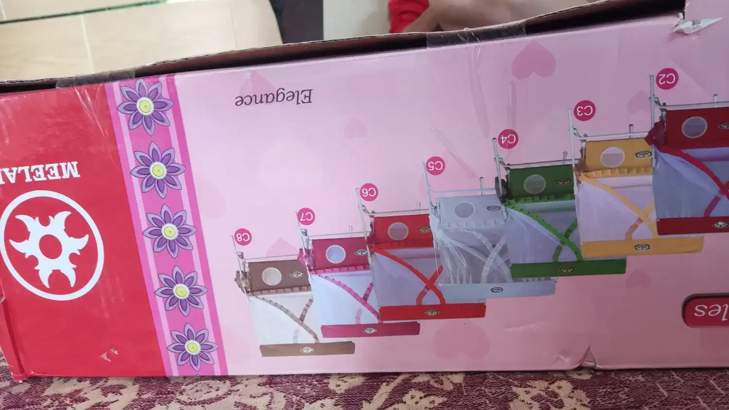 گهواره نوزاد همراه با پشه بند|اسباب و اثاث بچه|نائین, |دیوار