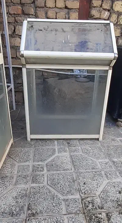 قفسه باسکول سبد مرغ ویترین آلومینیوم|فروشگاه و مغازه|کوهدشت, |دیوار