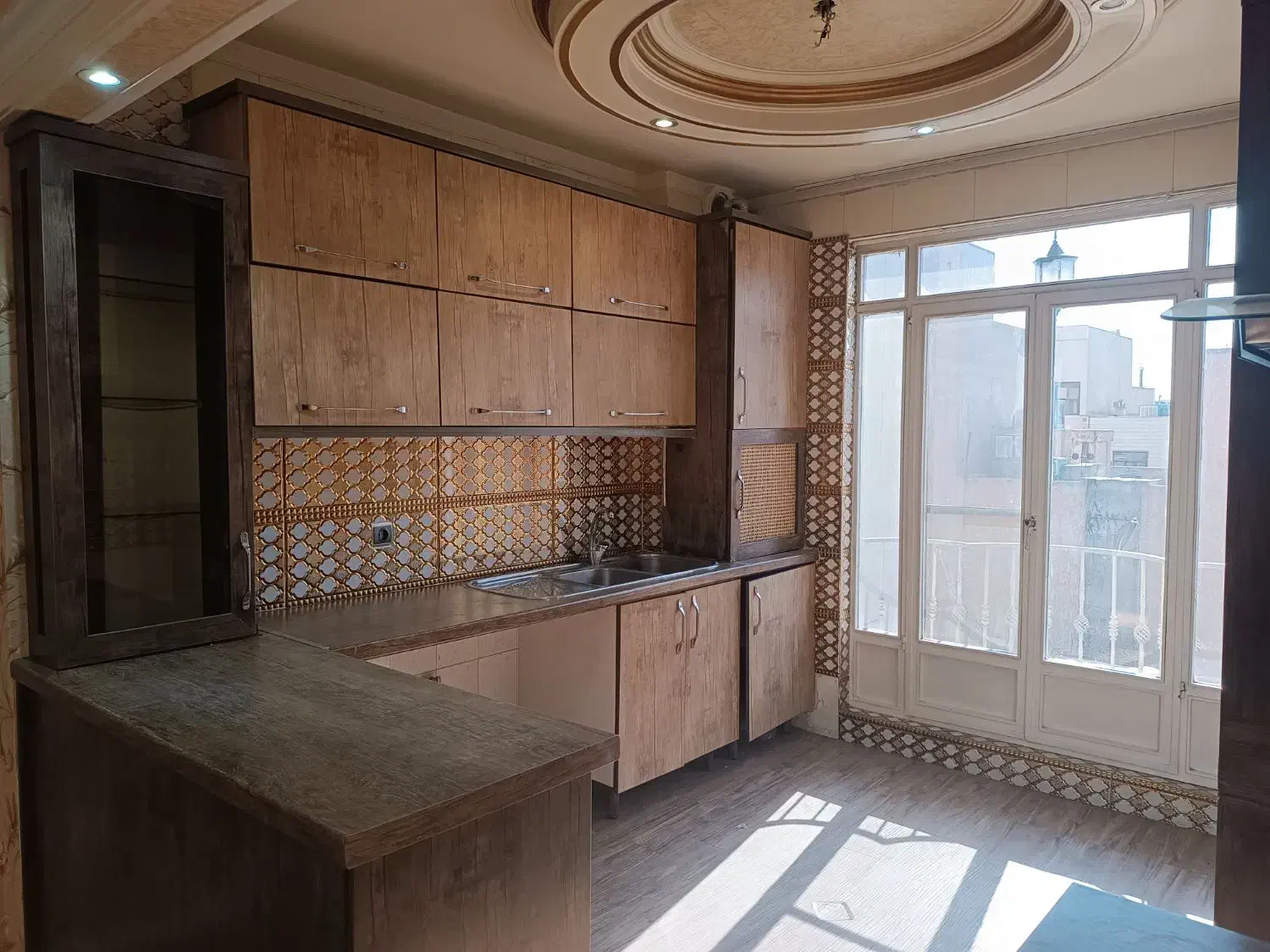 کابینت ام دی اف ( mdf ) همراه هود و سینک|مصالح و تجهیزات ساختمان|تهران, مینای شمالی (مخبر)|دیوار