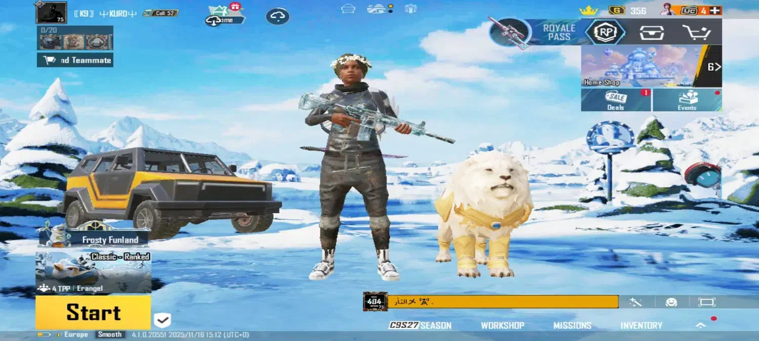 اکانت پابجی|کنسول، بازی ویدئویی و آنلاین|پیرانشهر, |دیوار