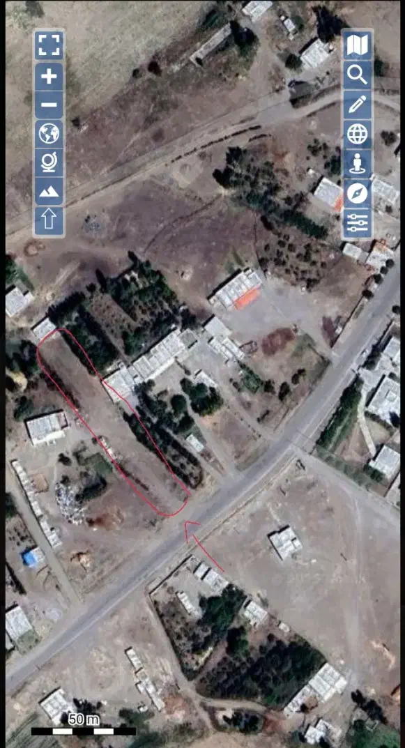 زمین به وسعتm۱۵۰۰ کنارجاده قوشه سفلی به فروش میرسد|فروش زمین و ملک کلنگی|ارشق, |دیوار