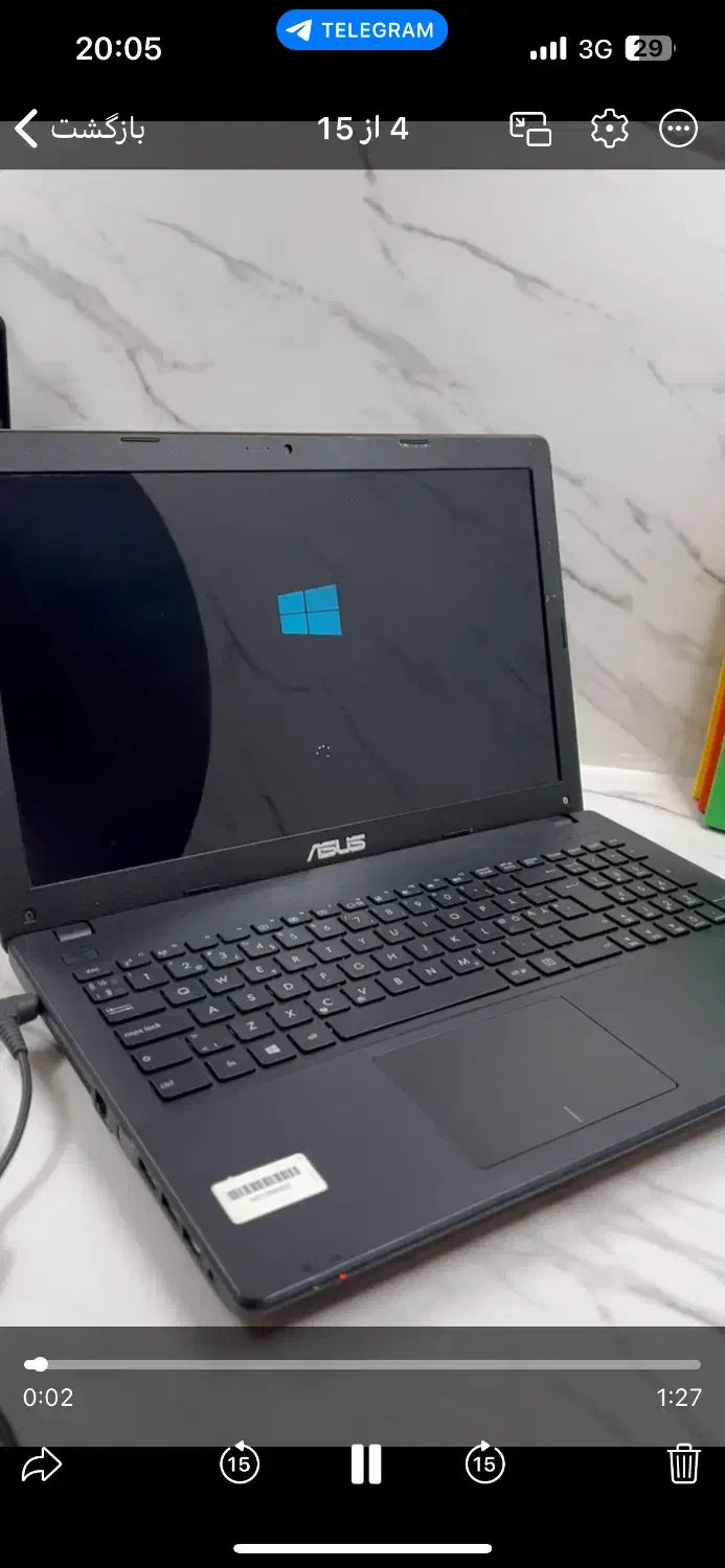 لپ تاپ حسابداری و کارهای دفتری|رایانه همراه|دورود, |دیوار