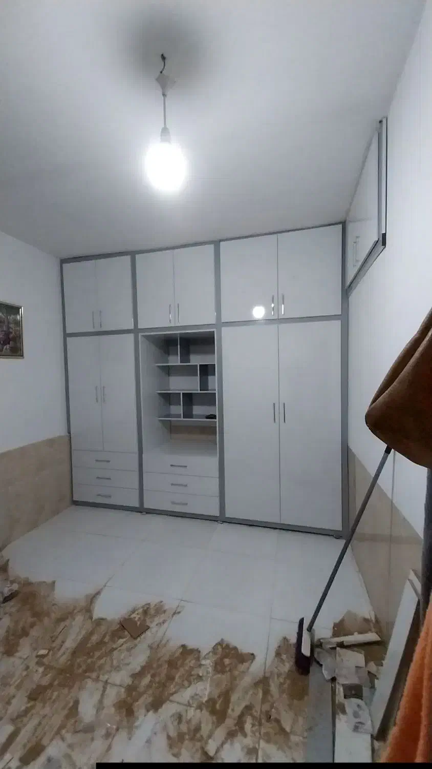 کمد دیواری اشکاف ملامینه|جاکفشی، کمد، دراور|مشهد, پورسینا|دیوار