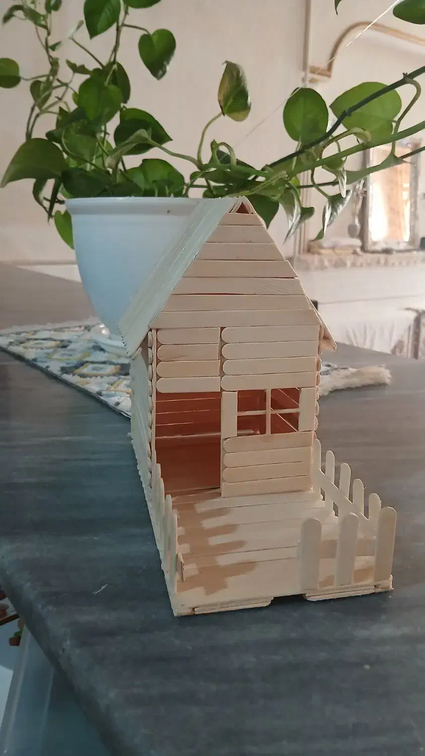 کلبه دست ساز|مجسمه، تندیس، ماکت|کاشان, کارگر|دیوار