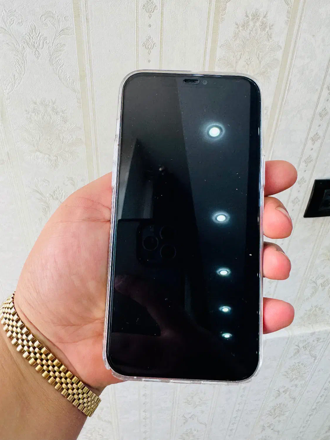 ایفون ۱۲ پرومکس ۲۵۶ گیگ zAA رنگ silver|موبایل|کازرون, |دیوار