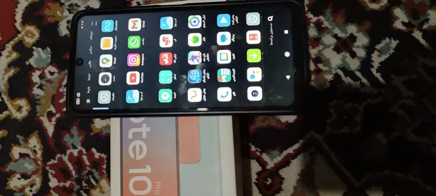 گوشی موبایل شیائومی نوت10 پرو 128 گیگ مشکی کم کار|موبایل|تهران, جوادیه تهرانپارس|دیوار