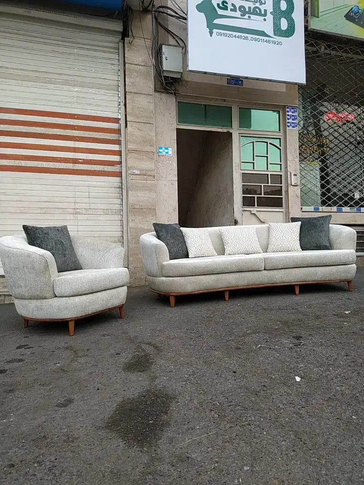 مبل راحتی مینیمال مدرن آماده تحویل مدل رویال|مبلمان خانگی و میز عسلی|تهران, خاک سفید|دیوار