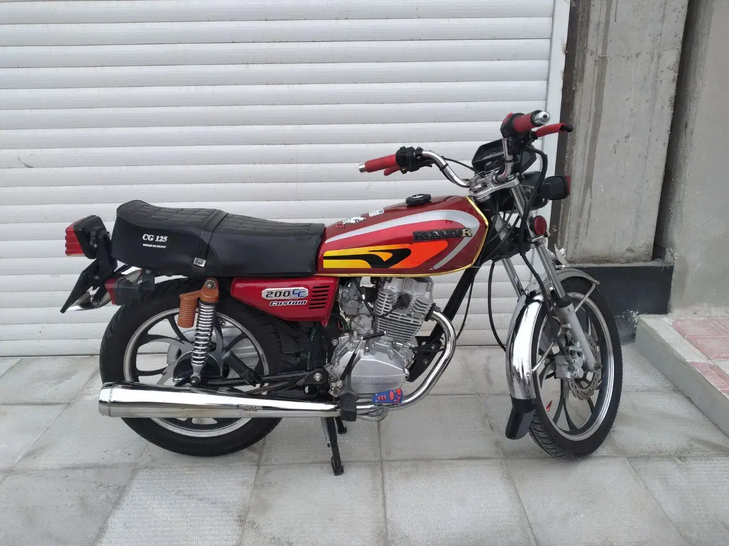 موتور ۲۰۰کویر|موتورسیکلت|ورزقان, |دیوار