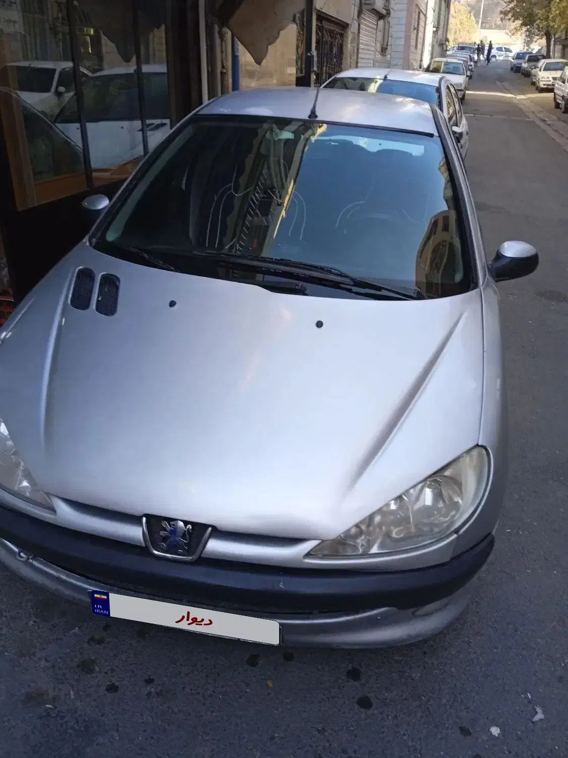 206مدل 87تیپ3 رنگ نقرهای|خودرو سواری و وانت|کرج, حصارک پایین|دیوار