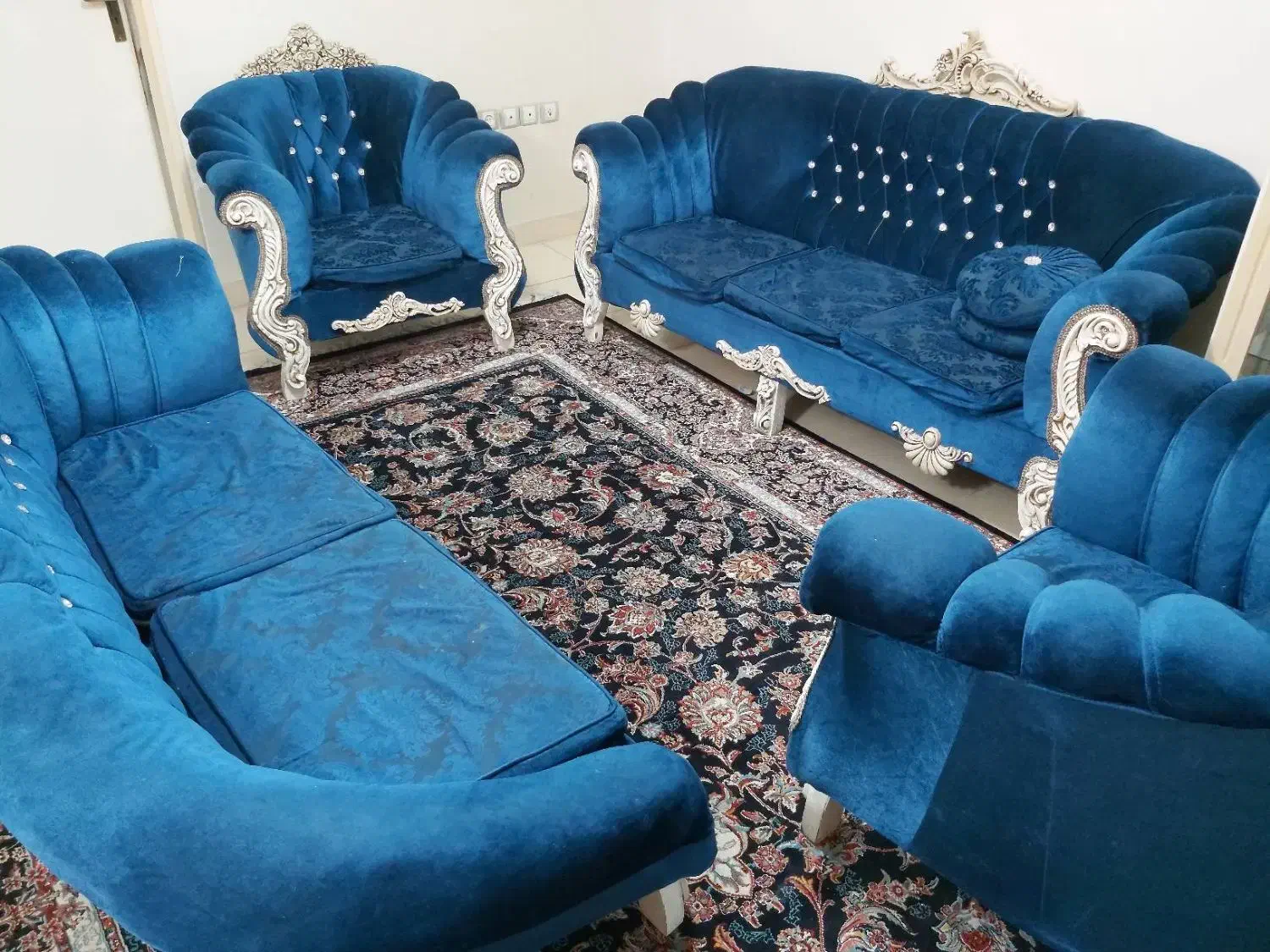 حراج وسایل منزل مبلمان نهار خوری بوفه پرده|مبلمان خانگی و میز عسلی|تهران, سبلان (لشگر)|دیوار