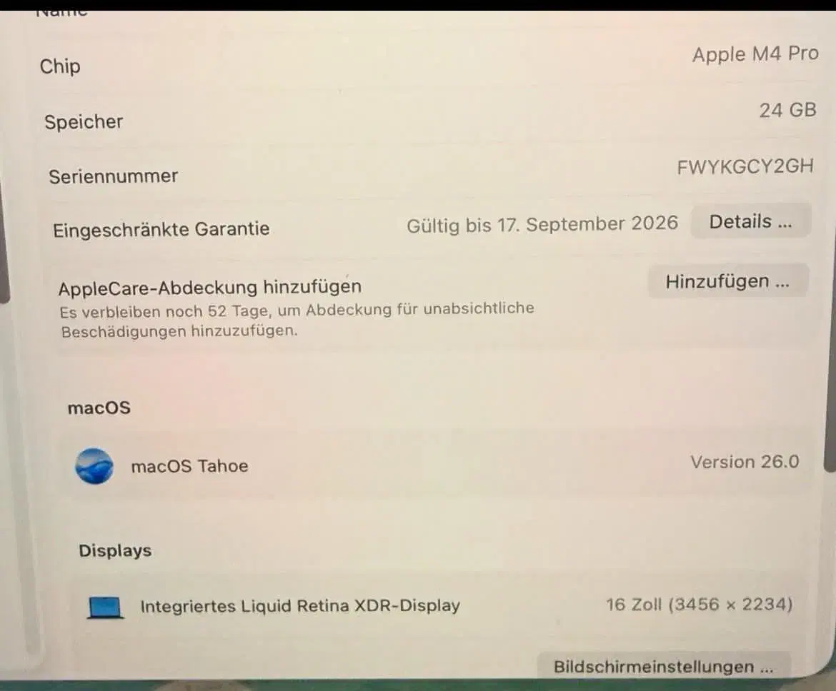 مک بوک Apple Pro 2024 16 M4|رایانه همراه|تهران, گلستان (شهرک راه آهن)|دیوار