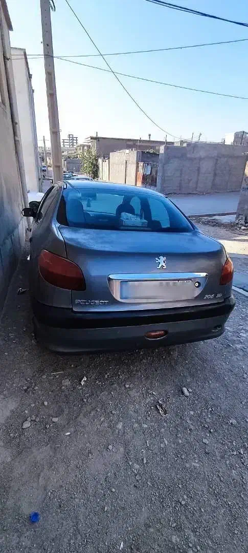 206 sd tu5|خودرو سواری و وانت|ایلام, |دیوار