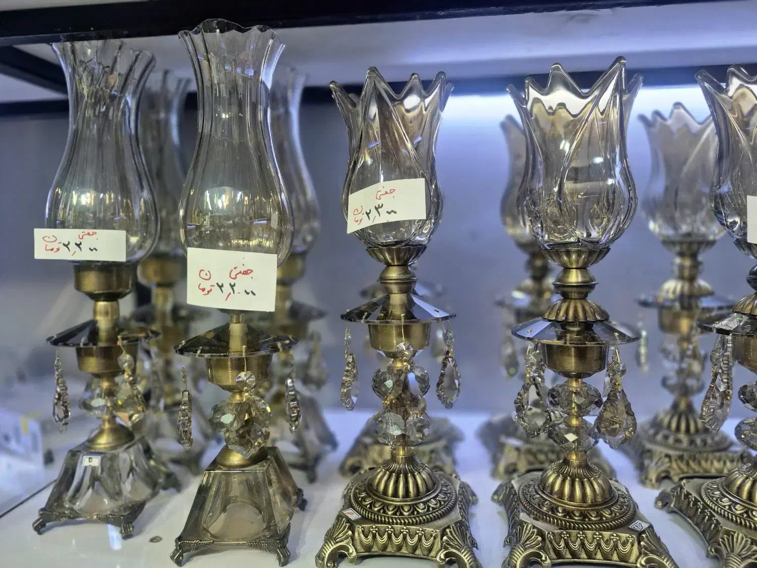 جاشمعی لاله جدید|لوستر و چراغ آویز|همدان, |دیوار