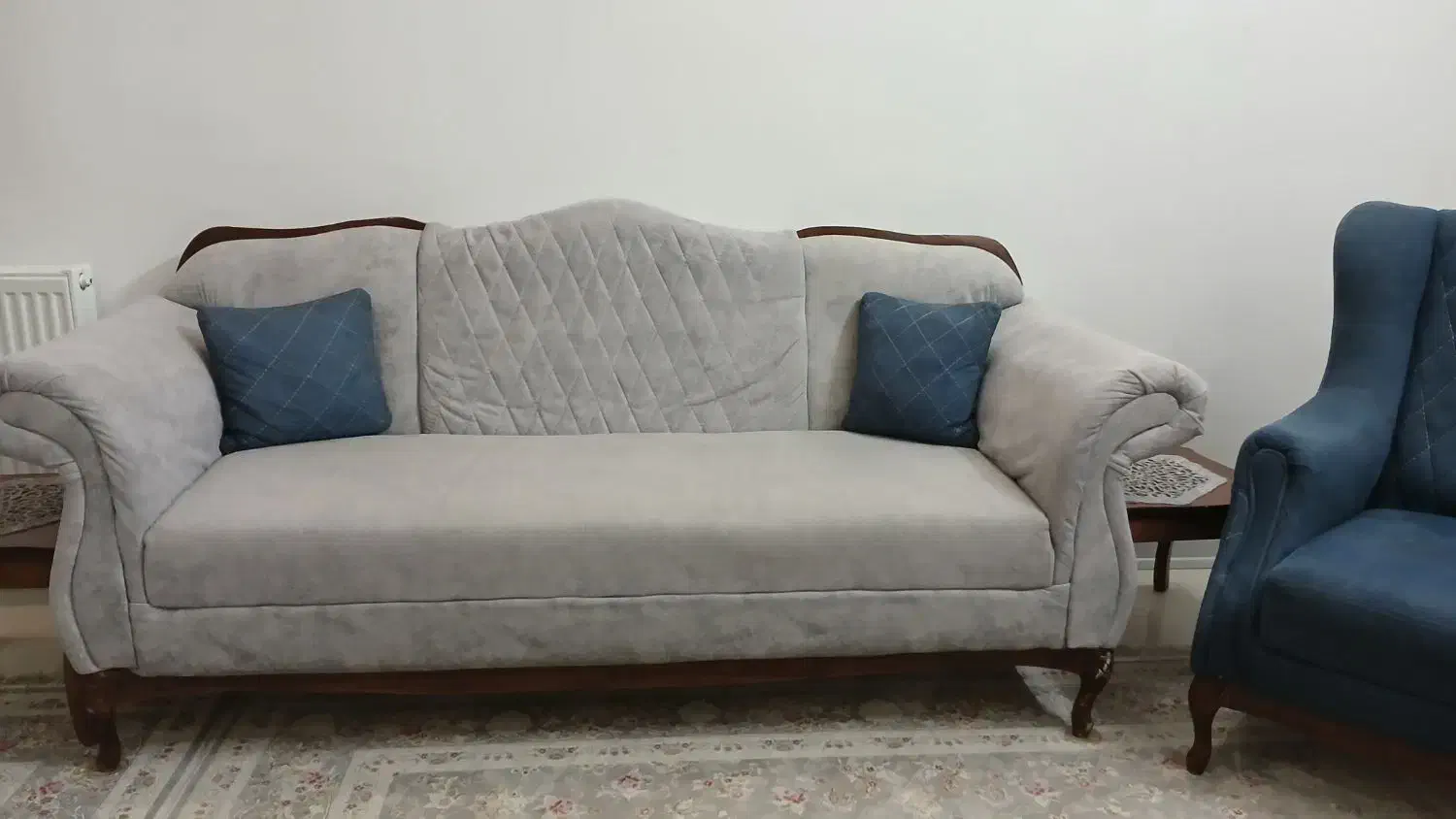 مبل ۸ نفره دوتا سه نفره ودوتا تک|مبلمان خانگی و میز عسلی|مشهد, توس (بلوار توس)|دیوار