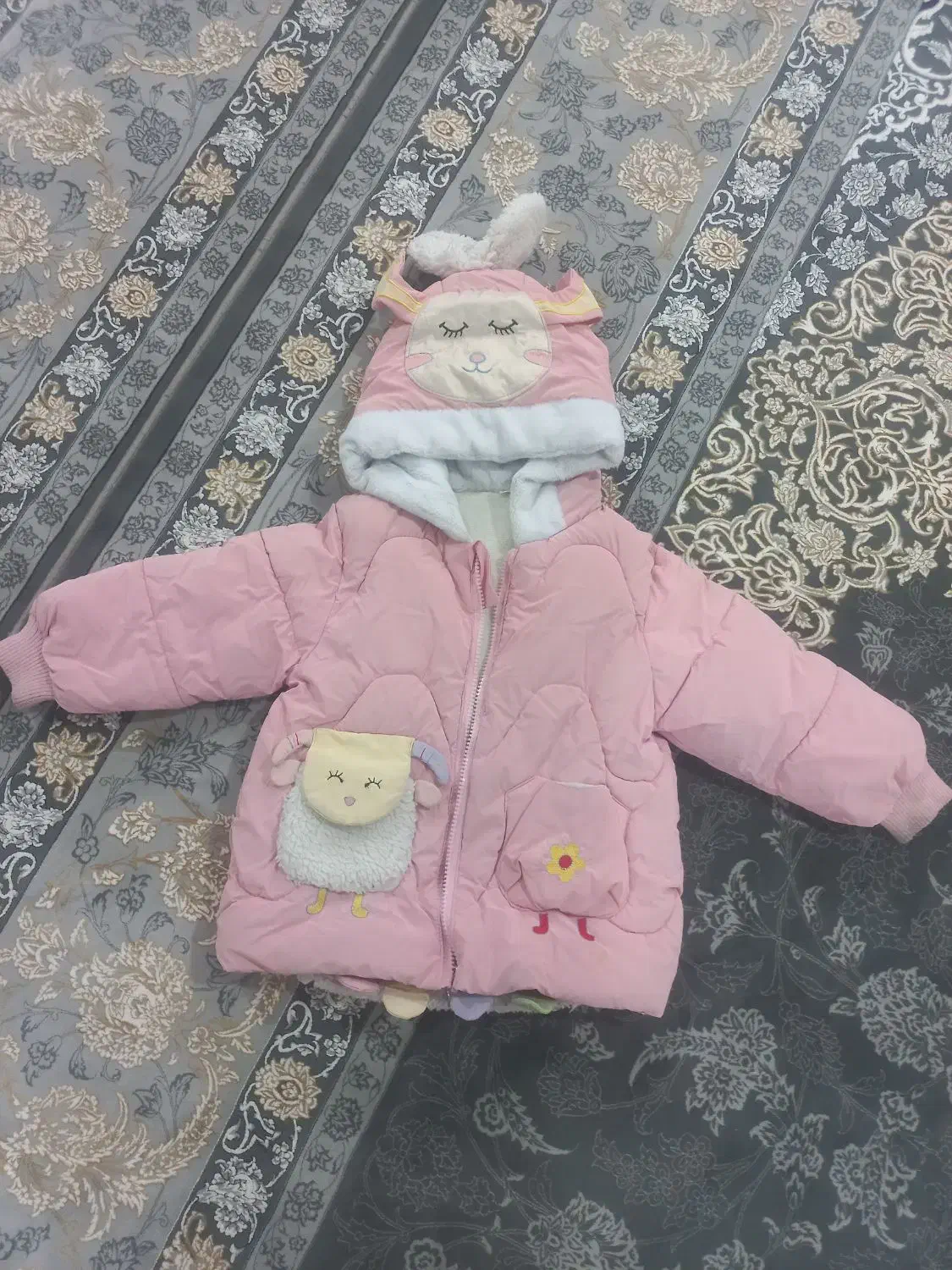 کاپشن دخترانه|کفش و لباس بچه|کلاله, |دیوار