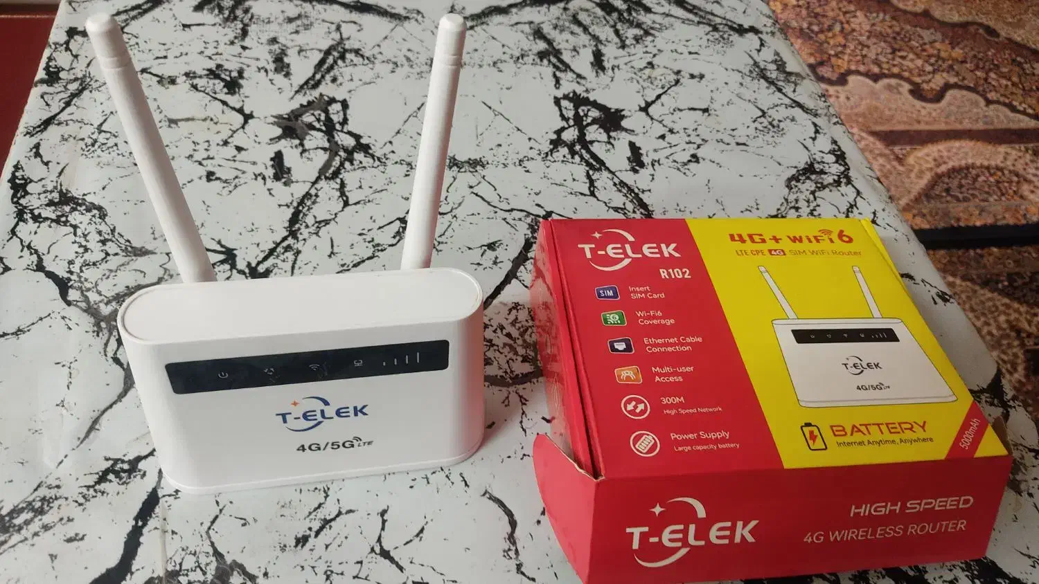 مودم وای فای وایر لس فایو جی|مودم و تجهیزات شبکه|نجف‌آباد, شهرک صنعتی نجف آباد|دیوار